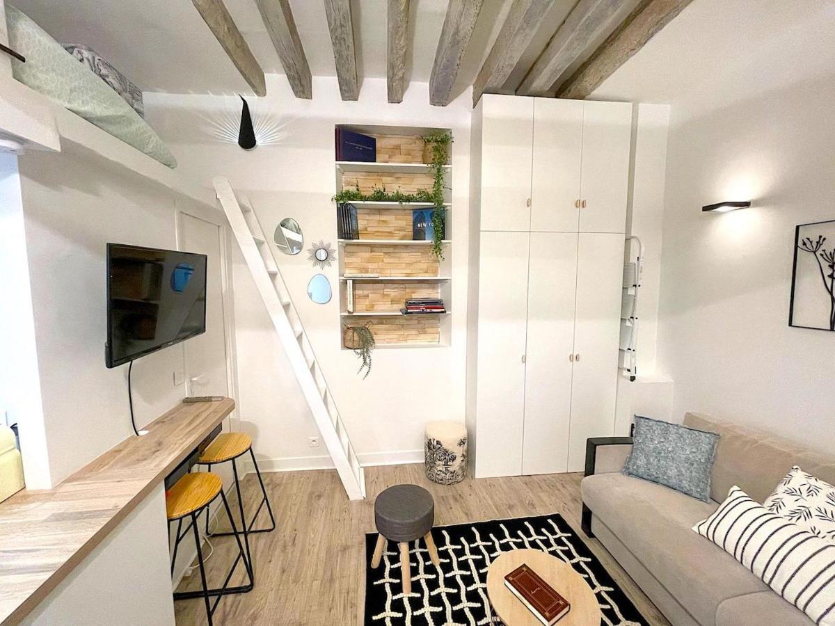 Loft Augustins Apartment Paris Bagian luar foto